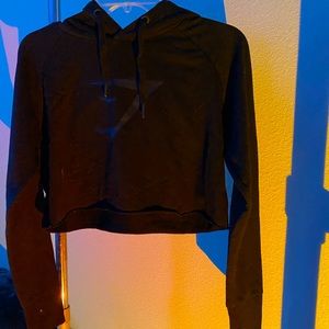 Gymshark Black Cropped Sweater